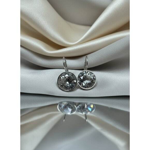 Swarovski Bella Mini Drop Crystal Earrings - Picture 1 of 3